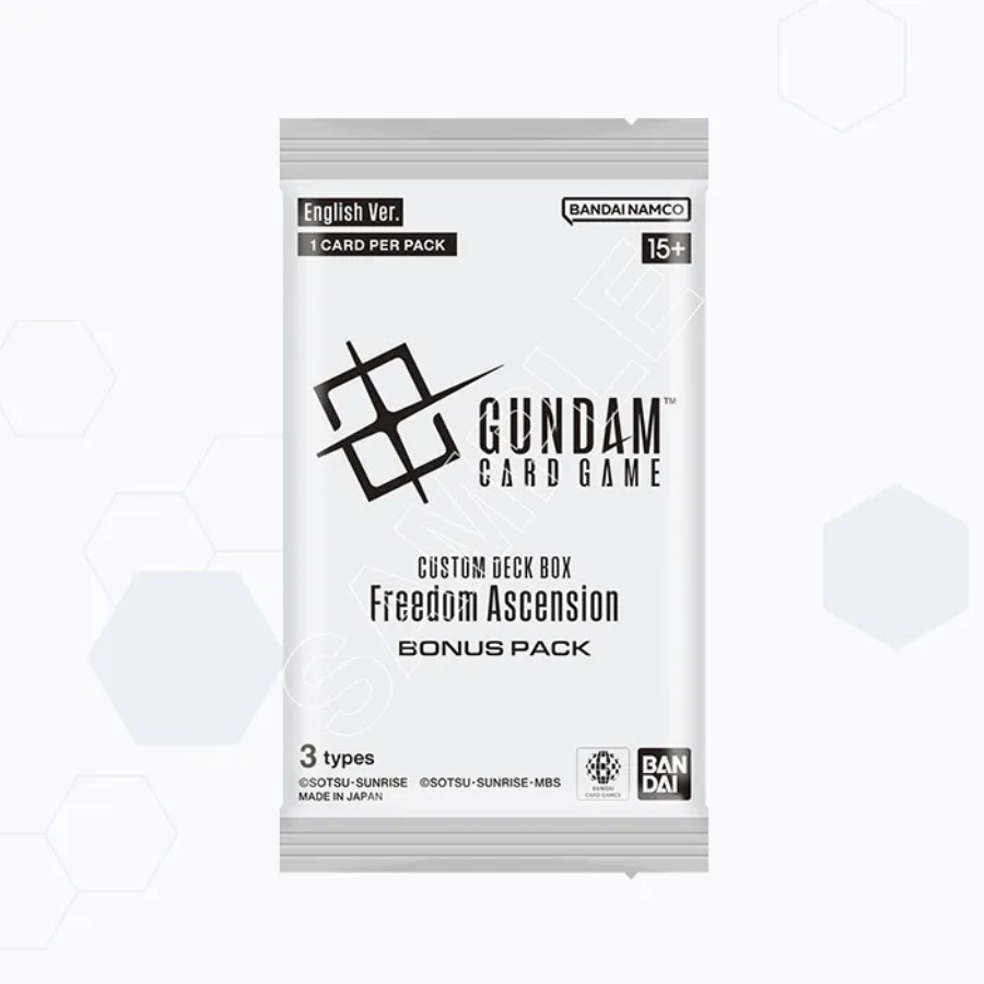 GUNDAM CG SC01 Card Game Deck Build Box Freedom Ascension