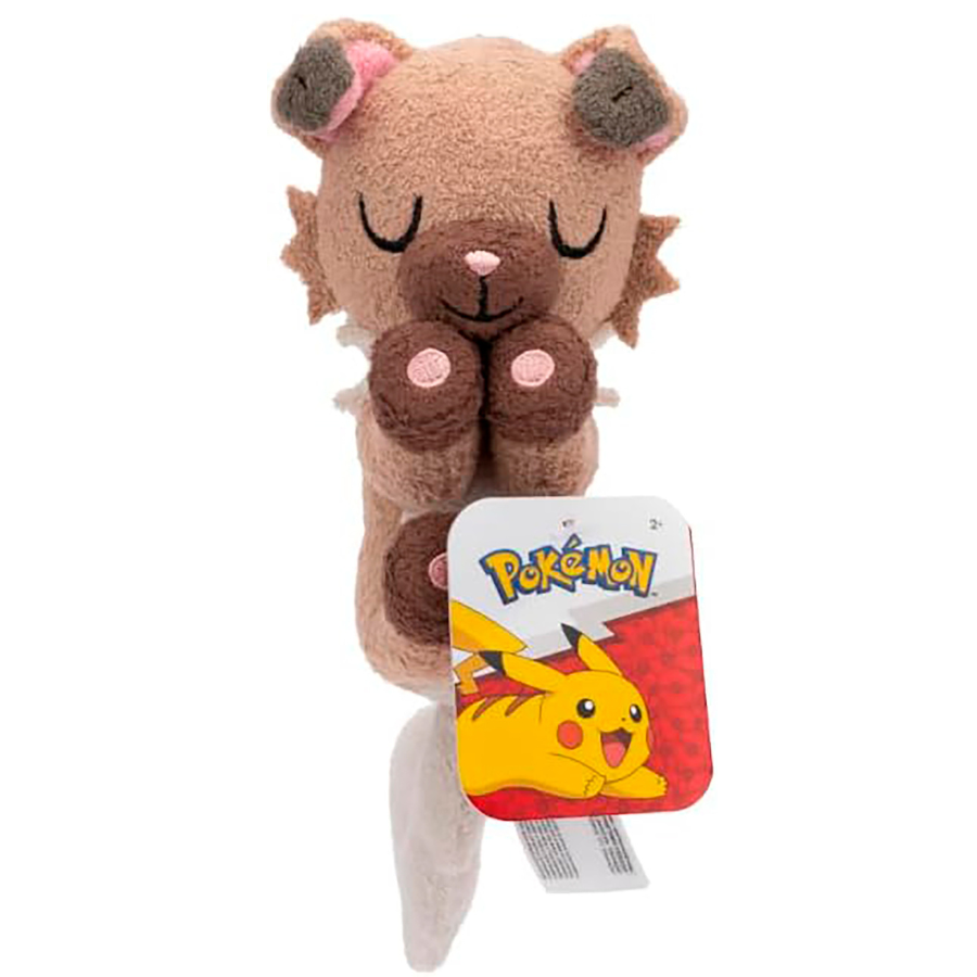 Pokémon Rockruff Sleeping Plush 5 Inch Jazwares