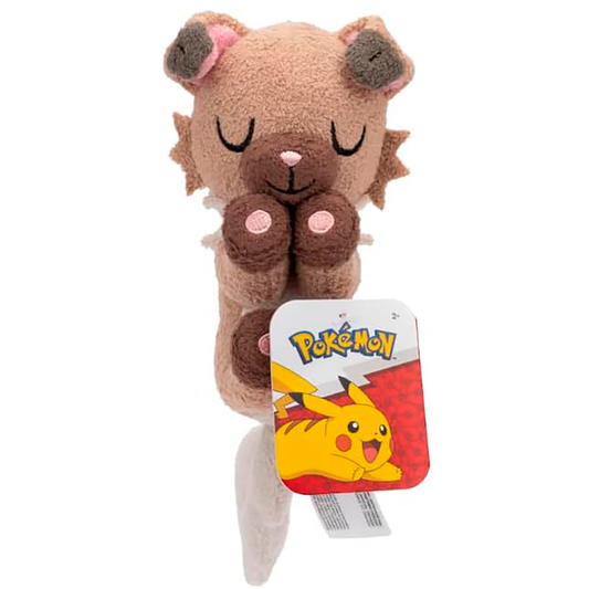 Pokémon Rockruff Sleeping Plush 5 Inch Jazwares