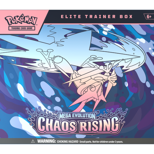 Pokémon TCG: Mega Evolution Chaos Rising Elite Trainer Box 9 packs