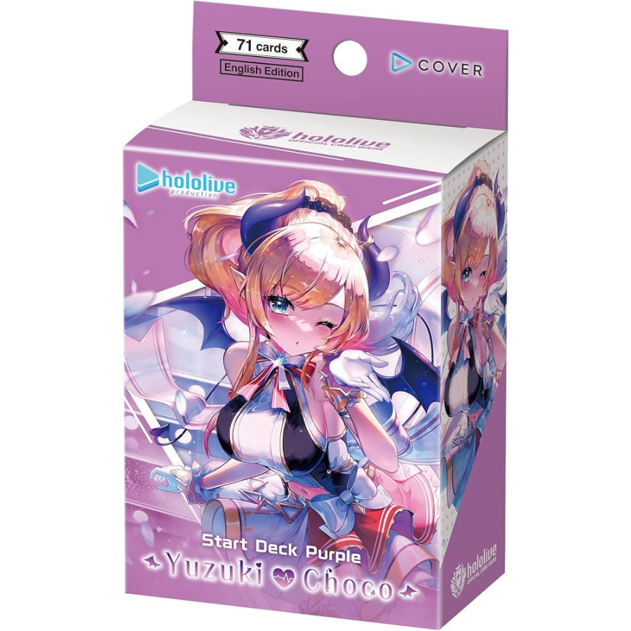 Hololive CG Card Game Yuzuki Choco Starter Deck COVER 4