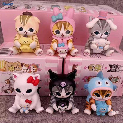 Mofusand X Sanrio Lovely cute Blind Box