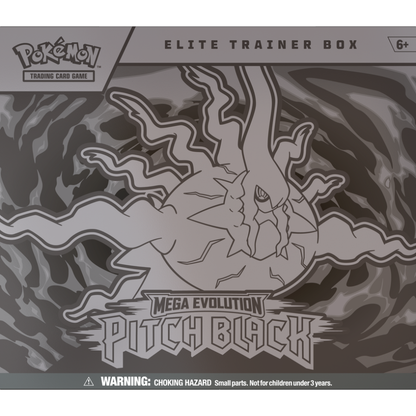 Pokémon TCG: ME05 Mega Evolution Pitch Black Elite Trainer Box 9 packs