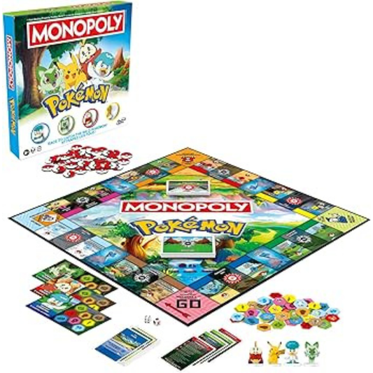 MONOPOLY Pokémon Edition Board Game Hasbro
