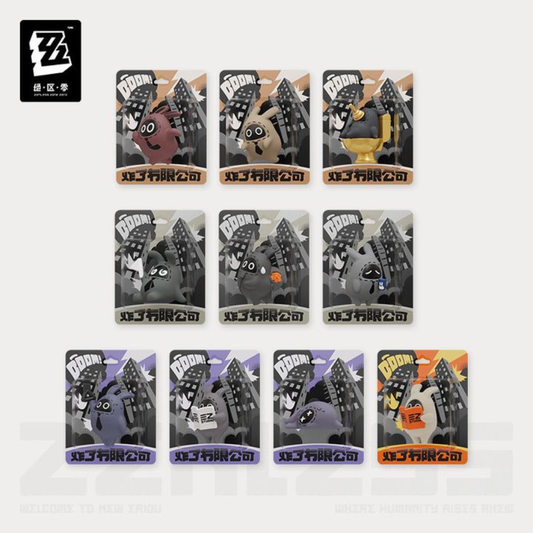 Zenless Zone Zero Bangboo's Part-time Job Diary series mini hanging blister keychain blind box capsules miHoYo