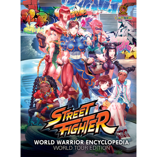 Street Fighter World Warrior Encyclopedia: World Tour Edition Hardcover CAPCOM UDON Entertainment