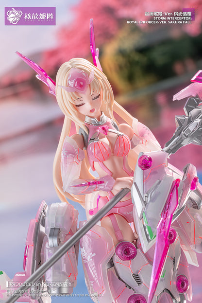 SIREN SAKURA FALL (Limited Edition) Cyber Forest Fantasy Girls 1/12 Siren Storm Interceptor: Royal Enforcer Model Kit Nuke Matrix