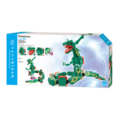 Pokémon Nanoblock Pokemon Series, Rayquaza Extreme Deluxe Edition "Pokemon"