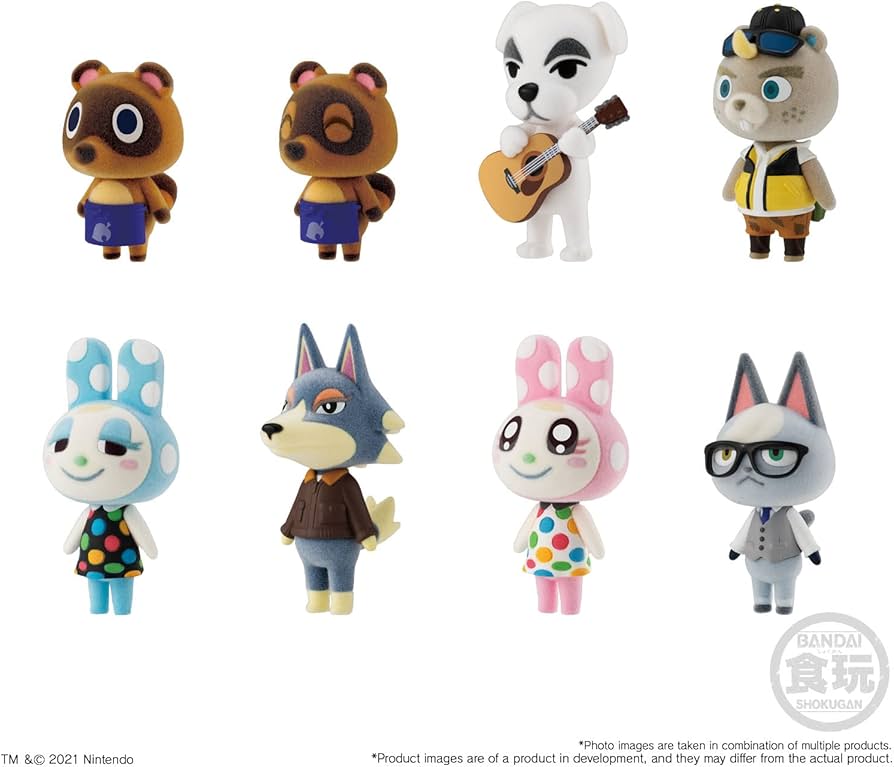 Animal Crossing Bandai Shokugan Animal Crossing New Horizons Villager Tomodachi Doll Vol 2