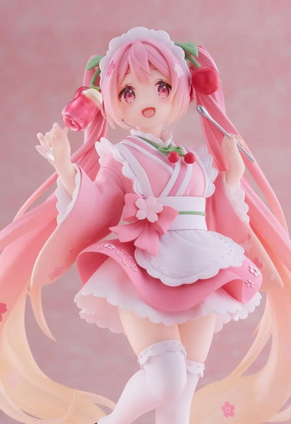 Sakura Miku Newley Written Figure (Japanese Cafe Ver.) Reissue TAITO