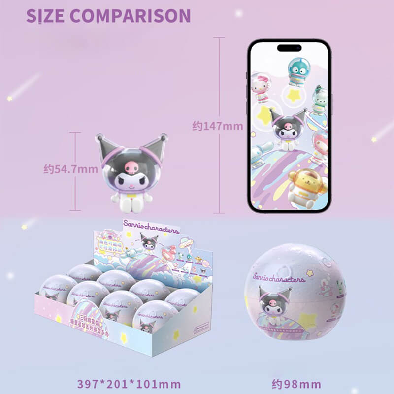 Sanrio Candy Planet Figurine Pendant Blind Box Pepper Joy