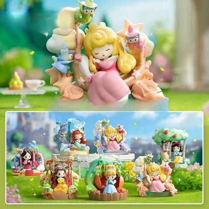 Disney Princess Sweetheart Flower Swing Series Cute Kawaii Princess Anime Figures X Model Kawaii Model Doll Ornaments Gi Pepper Joy