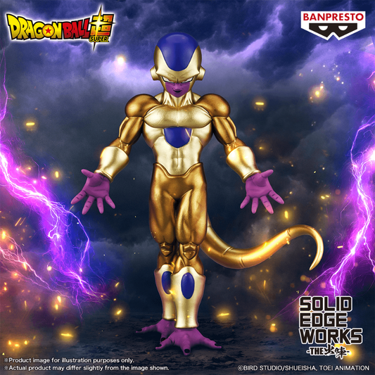 DRAGON BALL SUPER SOLID EDGE WORKS GOLDEN FRIEZA BANPRESTO Bandai