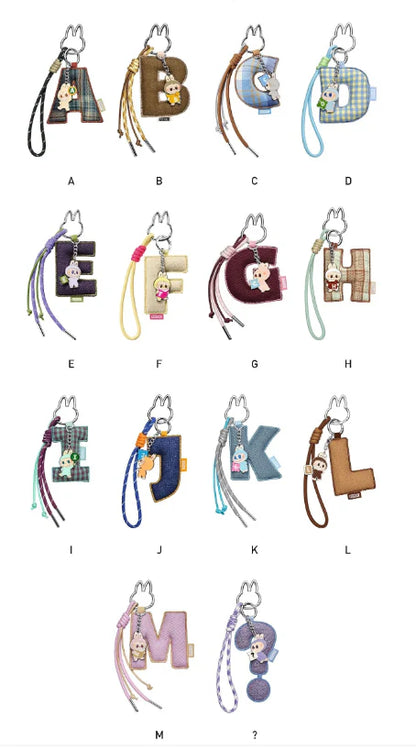 Labubu The MONSTER Pin for love Series Letter Pendant A M Blind Box POP MART