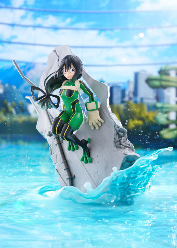 My Hero Academia DRESSTA Statue Figure - Tsuyu Asui TAITO