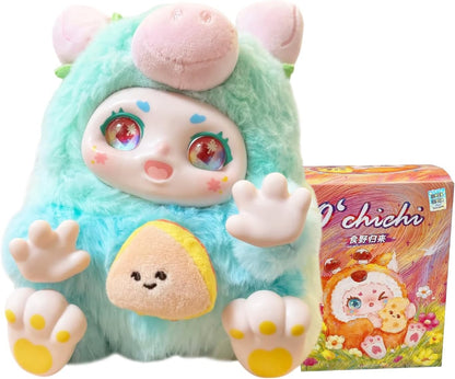 CALEMBOU Plush Doll Blind Box Cute Kimmon Ochichi Stuffed Blind Box Toy Kawaii Plush Collectible for Birthday Gift