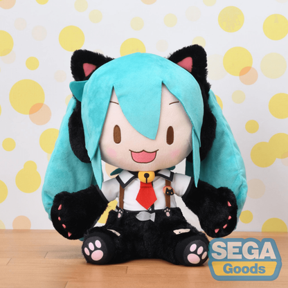 Hatsune Miku: Project DIVA Arcade Future Tone LL Plush Hatsune Miku Kitty Cat fuwa petit SEGA