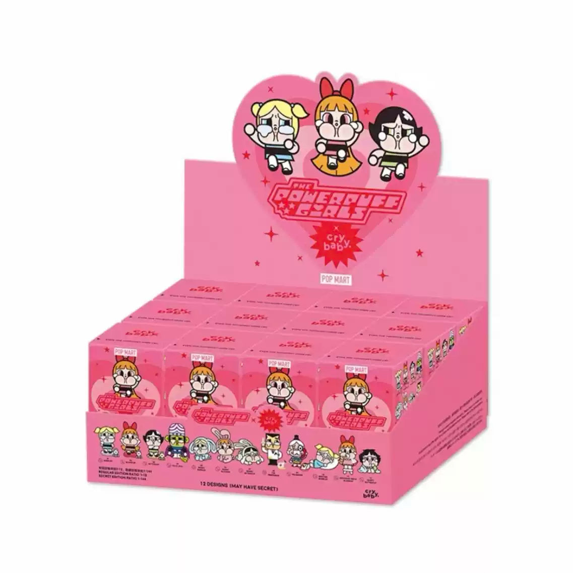 Crybaby Powerpuff Girls Series Figurines Blind Box POP MART