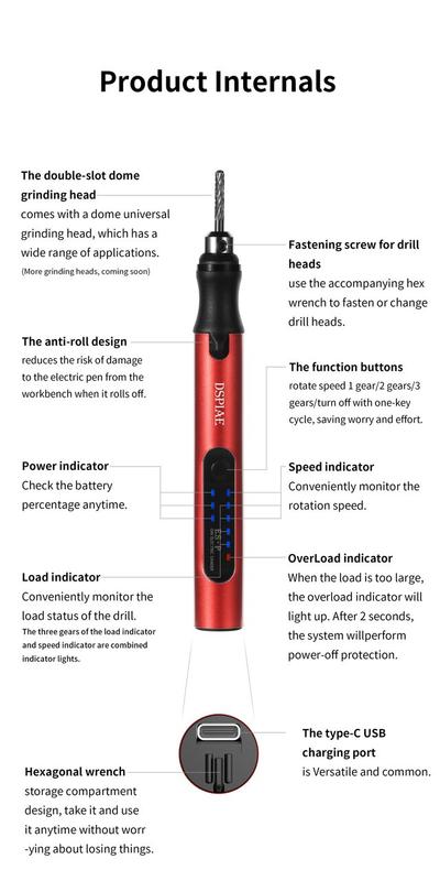 ES-P DSPIAE Portable Electric Sanding Pen