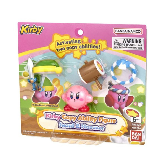 Kirby Copy Ability Figure: Sword & Hammer Bandai