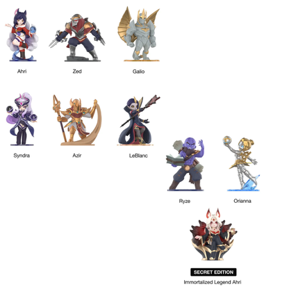 League of Legends Midlane Icons Series Blind Box POP MART