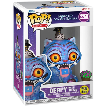2260 POP! ANIMATION KPOP Demon Hunters Derpy with Sussie Funko