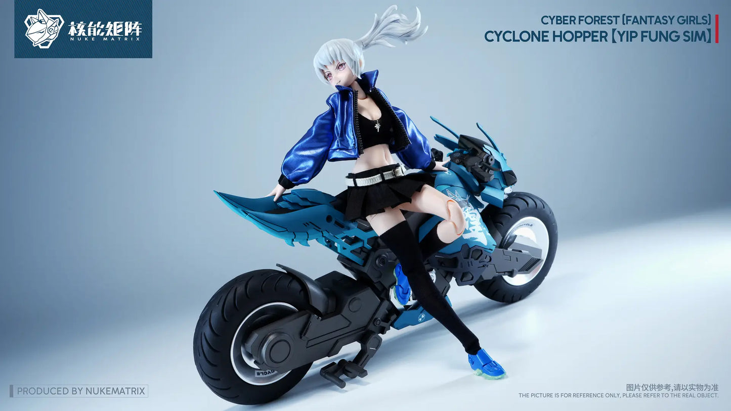 Cyber Forest Fantasy Girls Cyclone Hopper 1/12 YIP FUNG SIM Mecha Girl Nuke Matrix