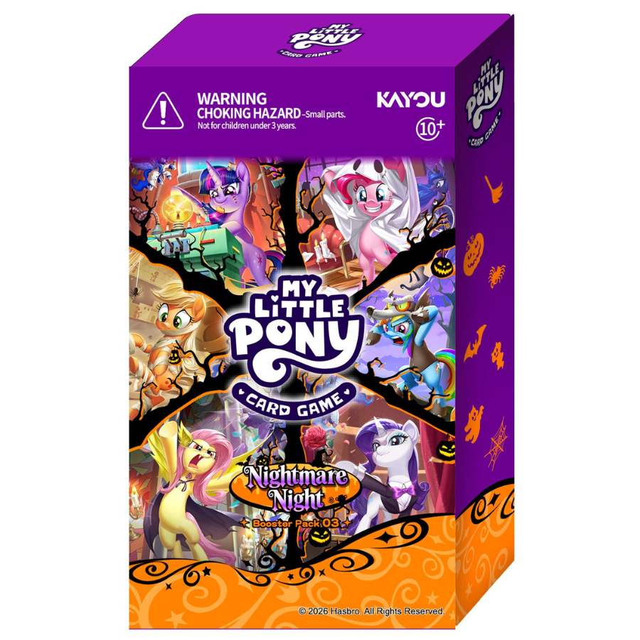 My Little Pony TCG Trading Card Game BP3 Nightmare Night Collector Box (5 pack)KAYOU
