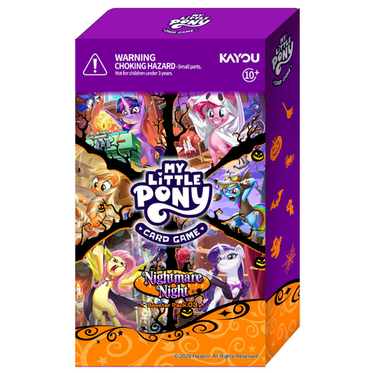 My Little Pony TCG Trading Card Game BP3 Nightmare Night Collector Box (5 pack)KAYOU
