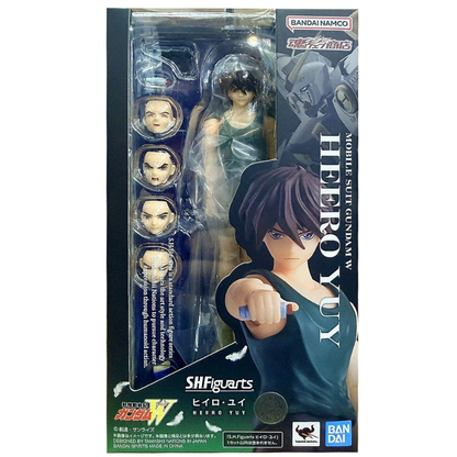 Gundam Wing Mobile Suit HEERO YUY S.H.Figuarts TAMASHII NATIONS Bandai