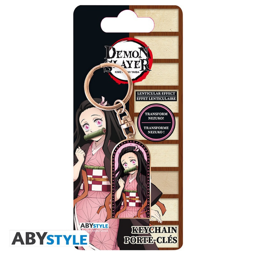 Demon Slayer Keychain Lenticular Nezuko S2 ABYSSE