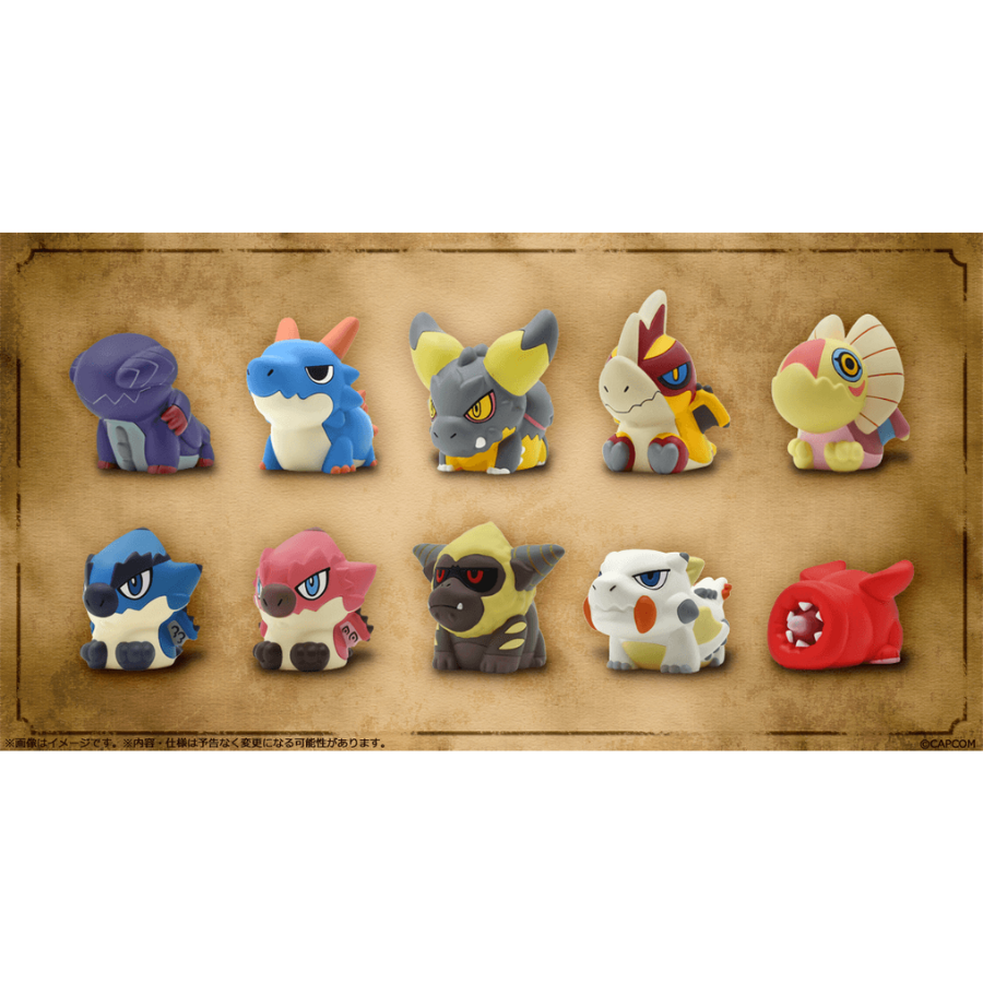 Monster Hunter Capcom Figure Builder Finger Puppet Vol. 2 CAPCOM