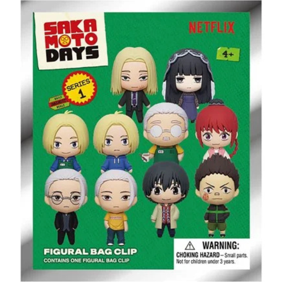 SAKAMOTO DAYS SERIES 1 3D FOAM BAG CLIP Monogram