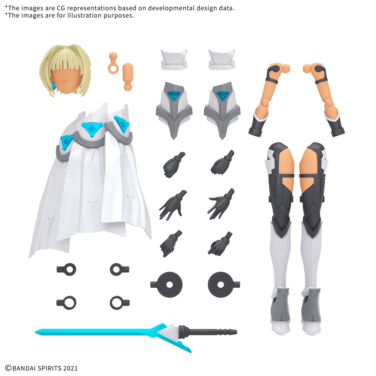 30MS OP-23 Option Parts Set 23 (Valkyria Costume) (Color C)