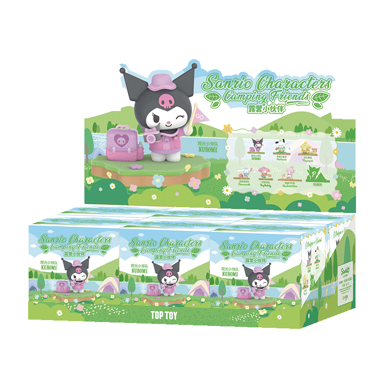 Sanrio Characters Camping Friends TOP TOY