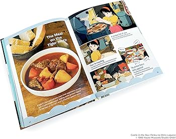 Castle in the Sky: The Official Cookbook Hardcover STUDIO GHIBLI