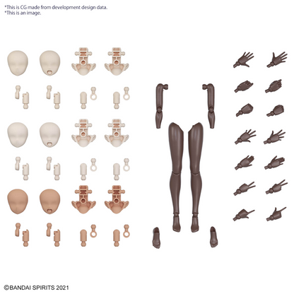 30MS OB-18 Option Body Parts Arm Parts & Leg Part (Brown)
