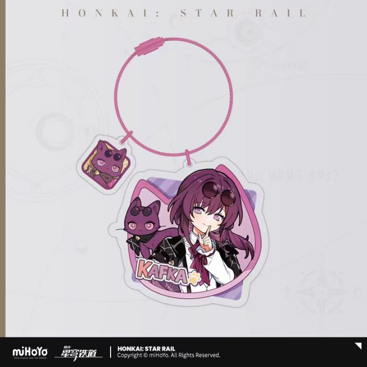 Honkai: Star Rail Little Cat Series Acrylic Keychain - miHoYo