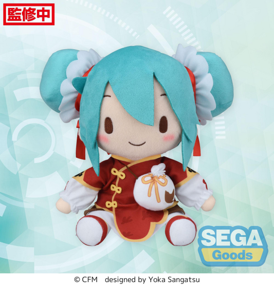 Hatsune Miku Series M Plush Hatsune Miku Going Out Series Chinatown Ver.SEGA fuwa petit