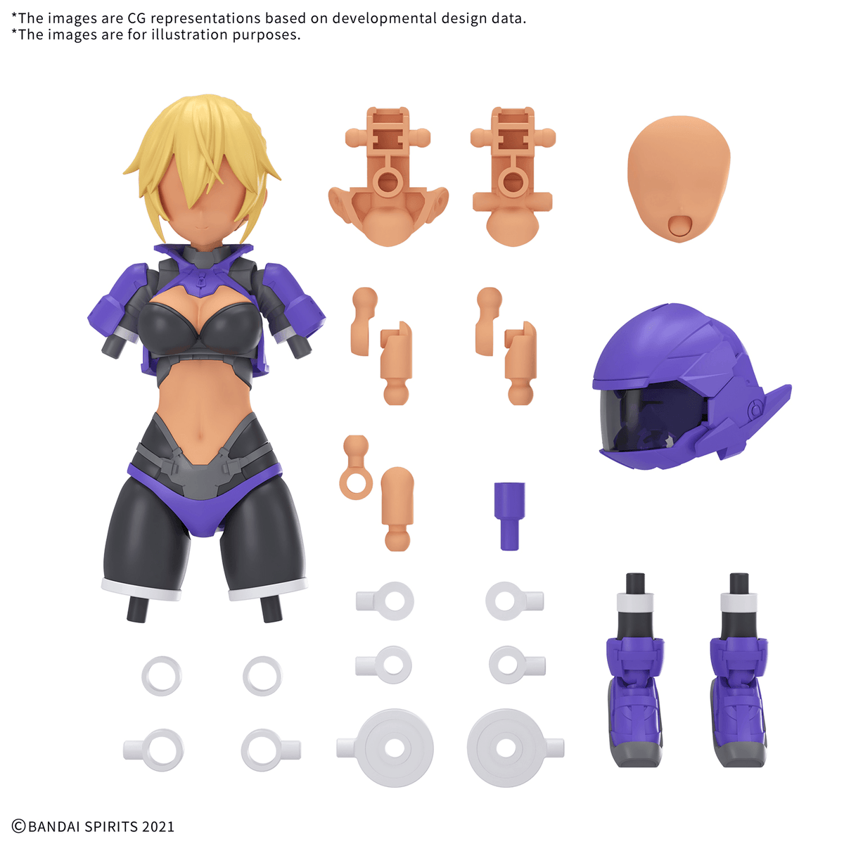 30MS OP-25 Option Parts Set 25 (Turbo Costume γ) (Color C)