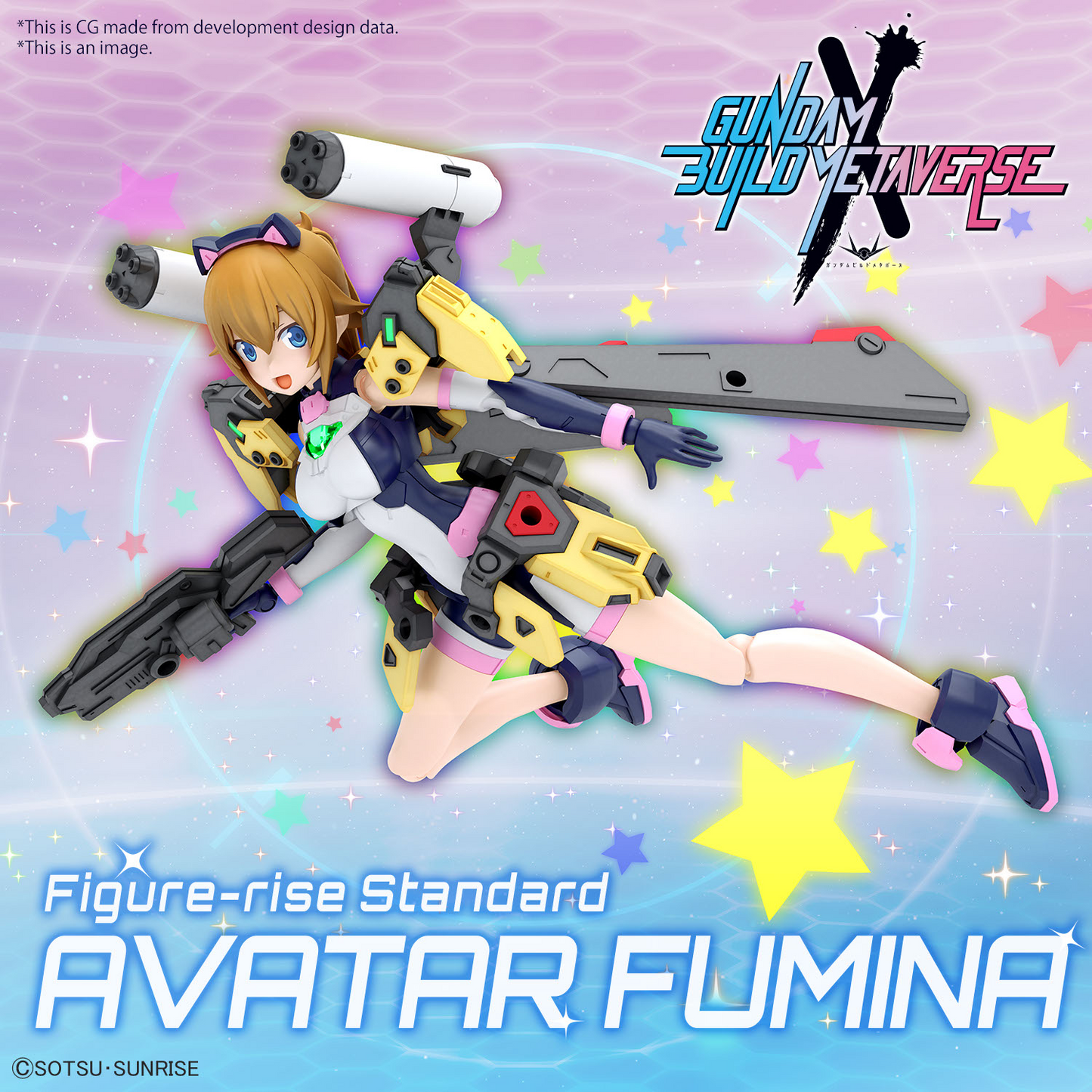 Gundam Build Metaverse Bandai Figure-rise Standard Avatar Fumina