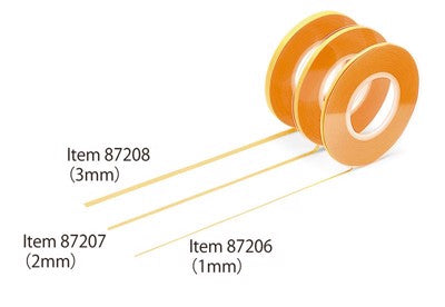 TAMIYA MASKING TAPE 1mm 2mm 3mm