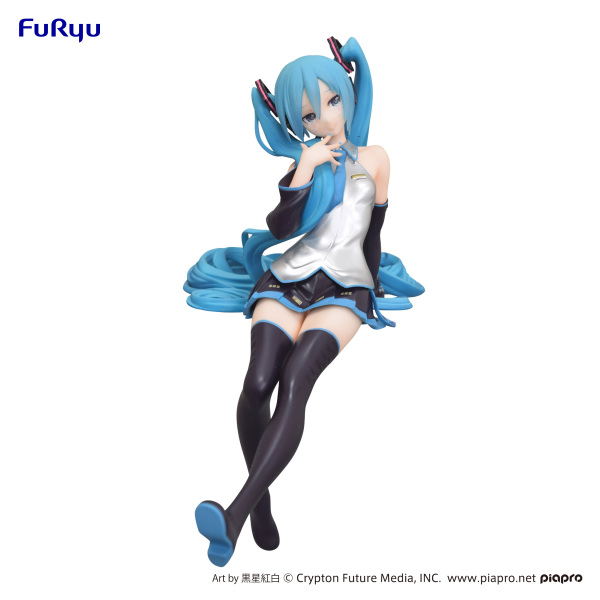 Hatsune Miku Noodle Stopper Figure Kuroboshi Kouhaku ver. FuRyu