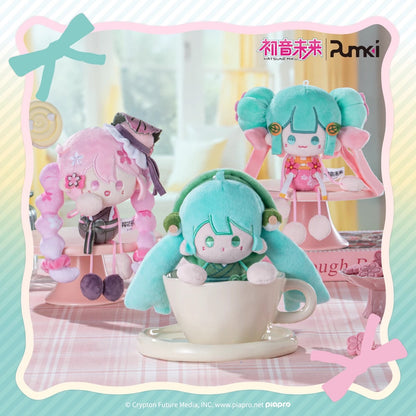 Hatsune Miku Snack Girl Series Hand-in-Hand Magnetic Plush Keychain Blind Box LDCX