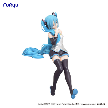 Hatsune Miku Noodle Stopper Figure Kuroboshi Kouhaku ver. FuRyu