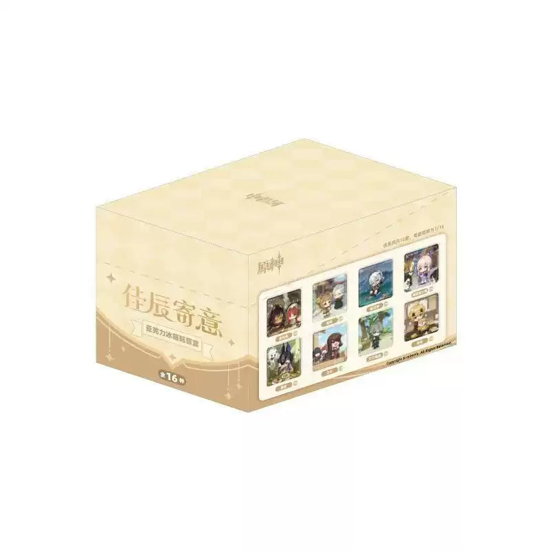 Genshin Impact Jiachen Wishes Fridge Magnet Blind Box Set A miHoYo