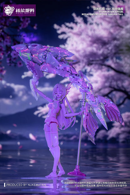 SIREN SAKURA FALL (Limited Edition) Cyber Forest Fantasy Girls 1/12 Siren Storm Interceptor: Royal Enforcer Model Kit Nuke Matrix
