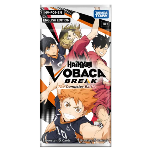 Haikyu!! Vobaca!! Break TCG Volume 1 Booster Display Pack TAKARA TOMY