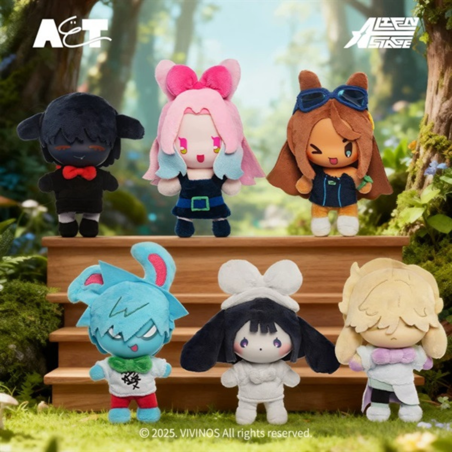 ALIEN STAGE Rabbit Series Vinyl Wool Plush Keychain Blind Box AET