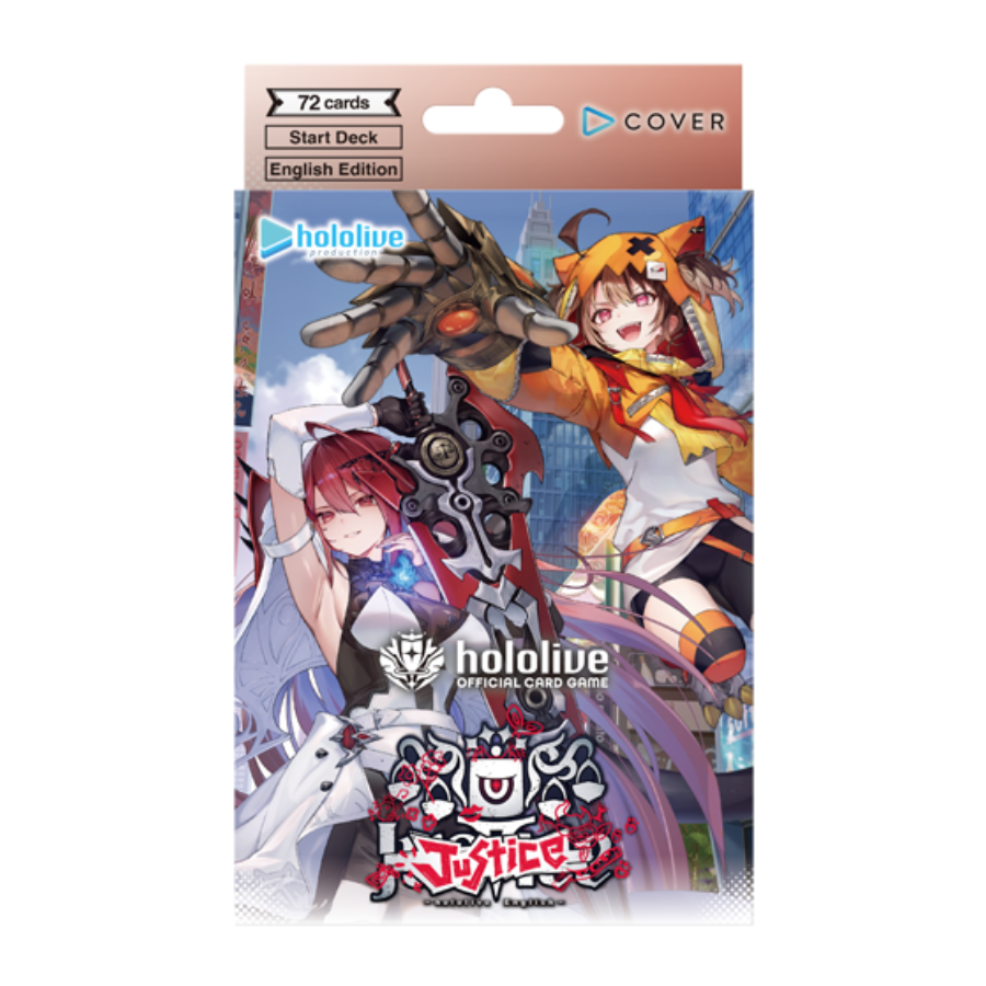 Hololive CG Card Game Oshi Justice Starter Deck 13